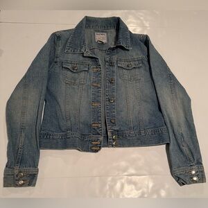 Old Navy Light Wash Blue Denim Trucker Jacket